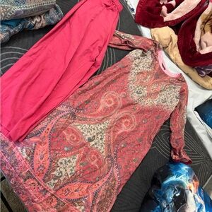Pashmina wool shalwar kurti set sz medium